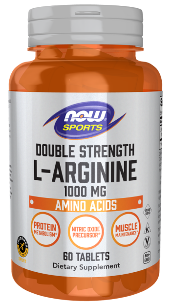 L-Arginine 1000 mg, Double Strength Tablets