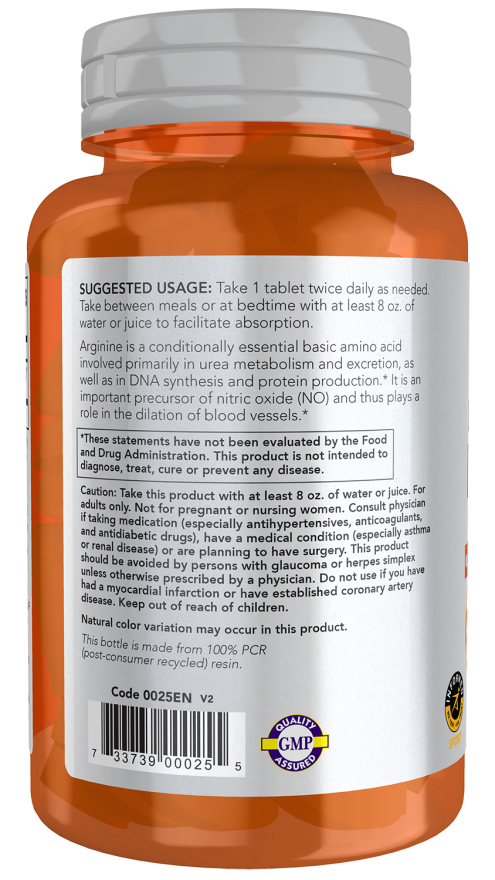 L-Arginine 1000 mg, Double Strength Tablets - Image 3
