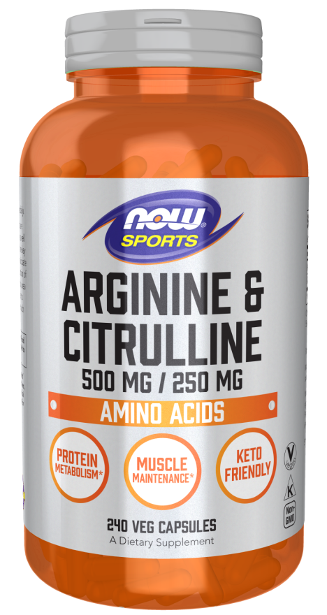 Arginine & Citrulline 500 mg / 250 mg Veg Capsules - Image 4