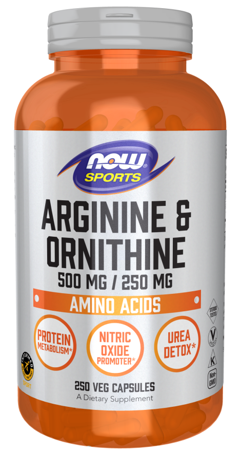 Arginine & Ornithine 500 mg / 250 mg Veg Capsules - Image 4