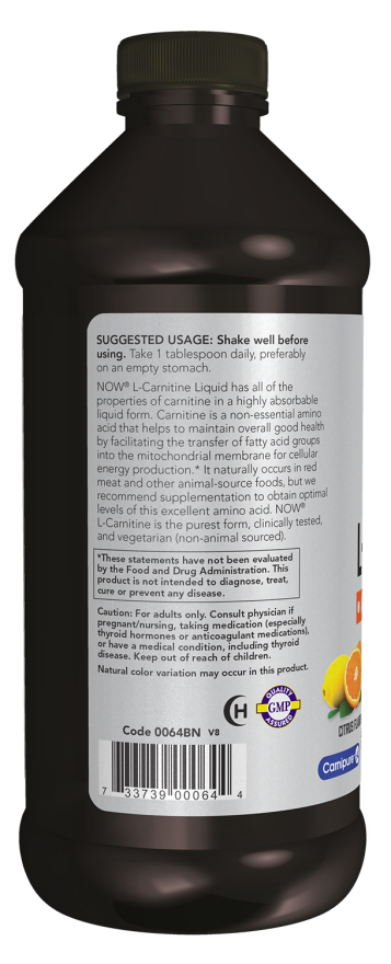 L-Carnitine, Triple Strength Liquid - Image 3