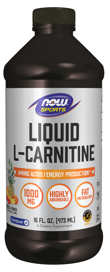 L-Carnitine Liquid 1000 mg, Tropical Punch