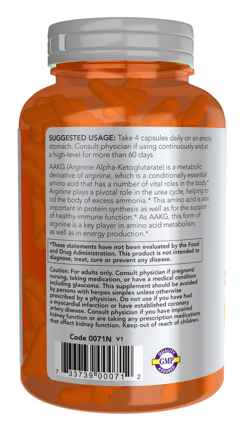 AAKG 2200 Veg Capsules - Image 3