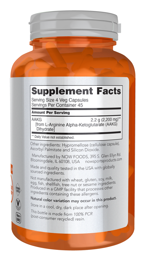 AAKG 2200 Veg Capsules - Image 2