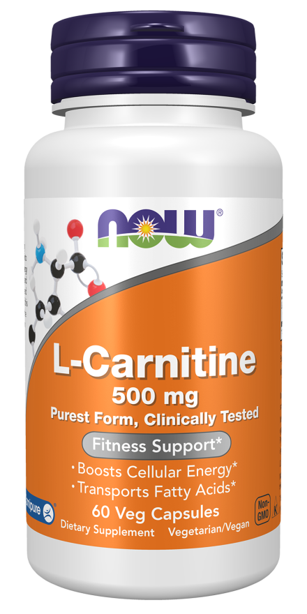 L-Carnitine 500 mg Veg Capsules