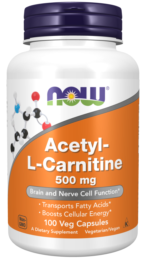 Acetyl-L-Carnitine 500 mg Veg Capsules - Image 4