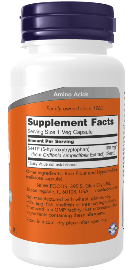 5-HTP 100 mg Veg Capsule - Image 2