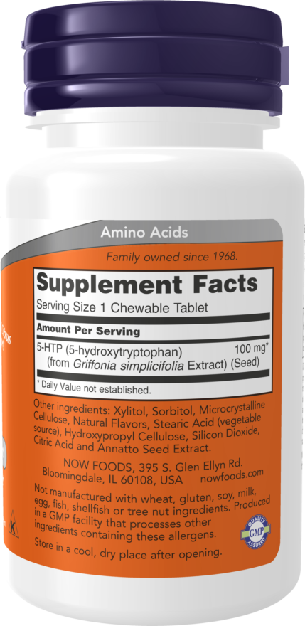 5-HTP 100 mg Chewables - Image 2