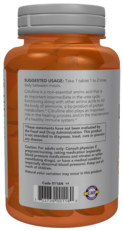 L-Citrulline, Extra Strength 1200 mg Tablets - Image 3