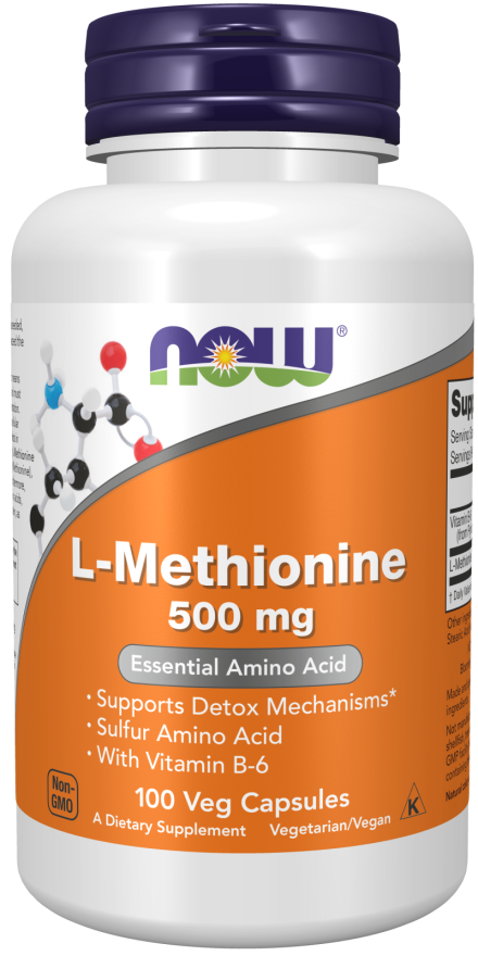 L-Methionine 500 mg Veg Capsules