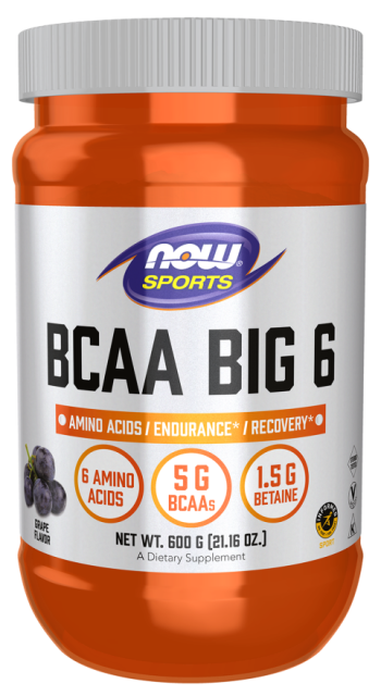 BCAA Big 6, Grape Flavor Powder