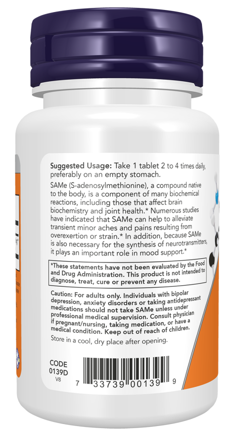 SAMe 400 mg Tablets - Image 3