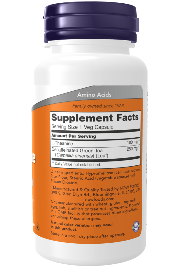 L-Theanine 100 mg Veg Capsules - Image 2