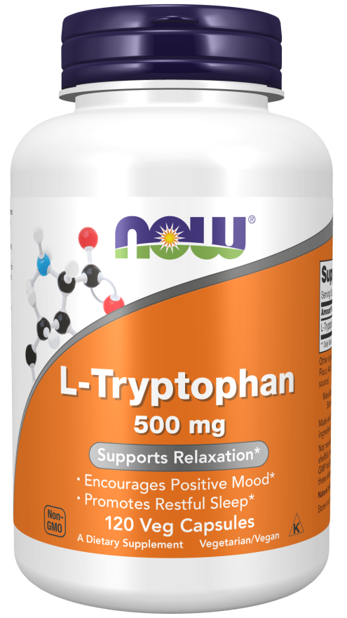 L-Tryptophan 500 mg Veg Capsules - Image 5