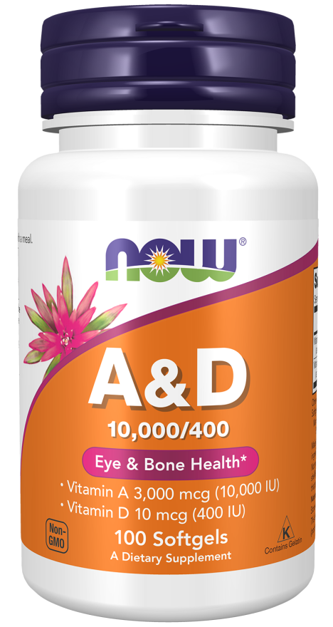 Vitamin A & D 10,000/400 IU Softgels