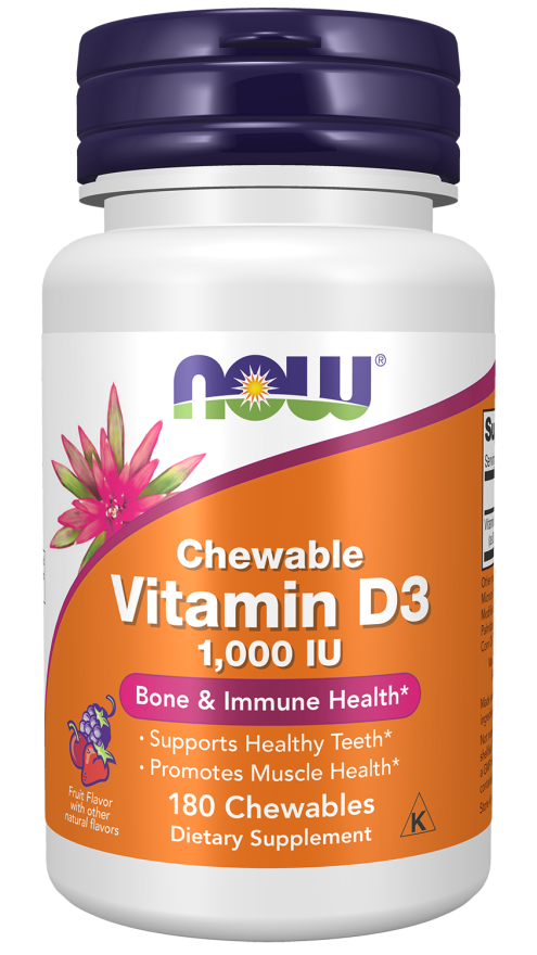 Vitamin D3 1,000 IU Chewables