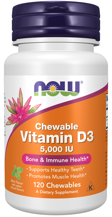 Vitamin D3 5000 IU Chewables