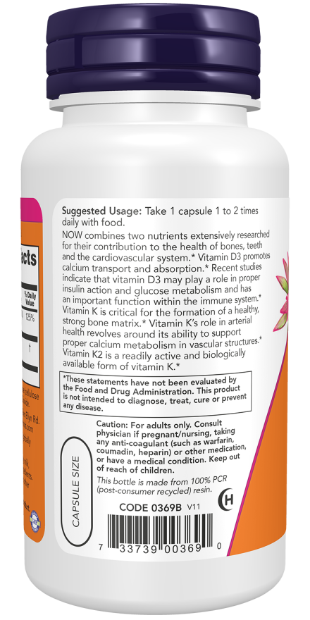 Vitamin D3 & K2 Capsules - Image 3