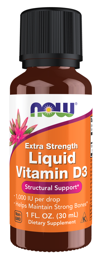 Vitamin D3 Liquid, Extra Strength