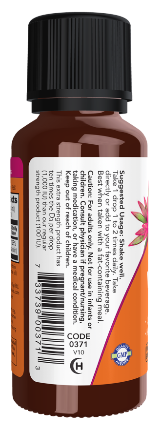 Vitamin D3 Liquid, Extra Strength - Image 3