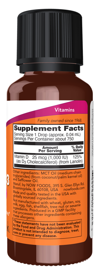 Vitamin D3 Liquid, Extra Strength - Image 2