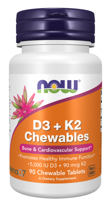 D3 + K2 Chewable Tablets