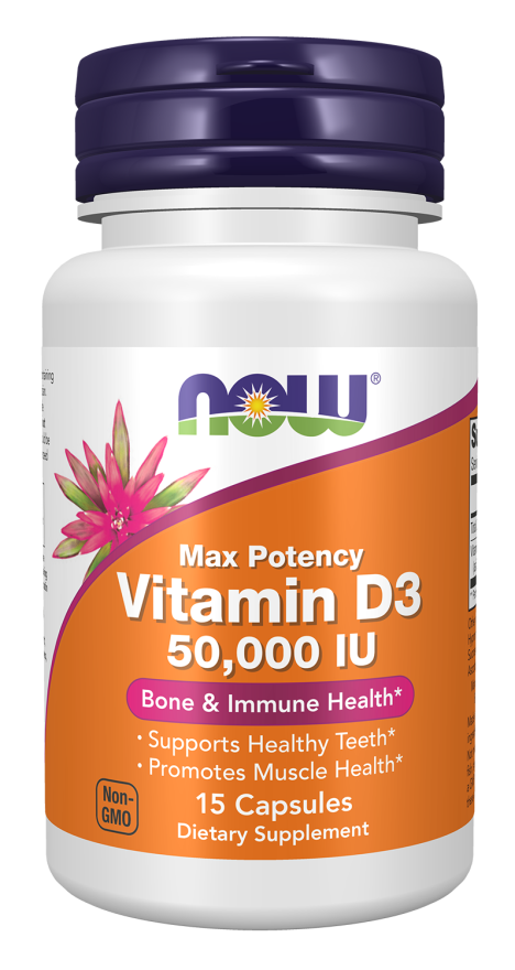 Vitamin D3 50,000 IU Capsules