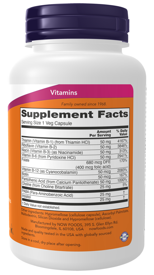 Vitamin B-50 Veg Capsules - Image 2