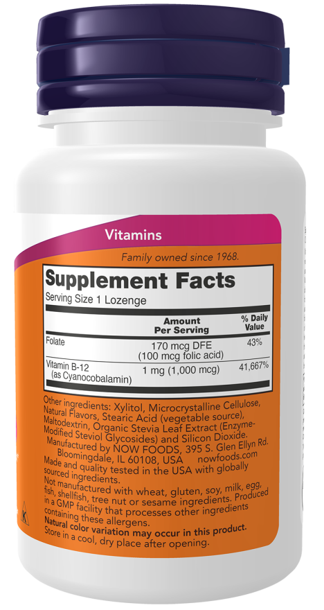 Vitamin B-12 1000 mcg Lozenges - Image 2