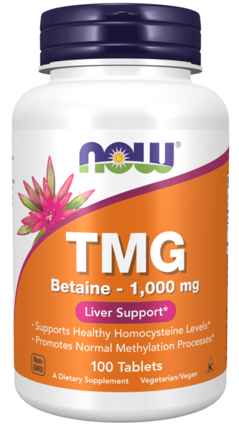 TMG Betaine 1,000 mg Tablets