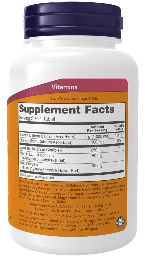 Vitamin C-1000 Complex, Buffered Tablets - Image 2