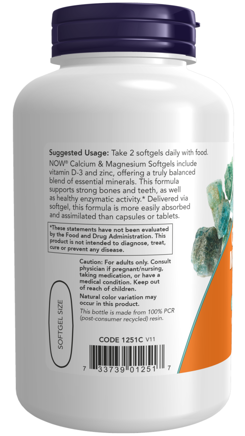 Calcium & Magnesium Softgels - Image 3
