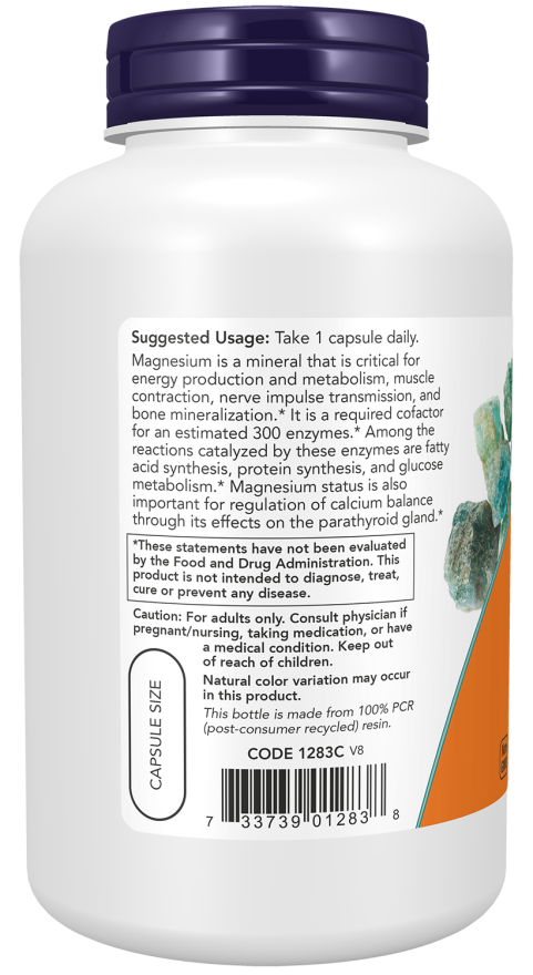 Magnesium 400 mg Veg Capsules - Image 3