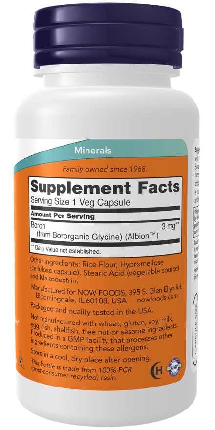 Boron 3 mg Veg Capsules - Image 2