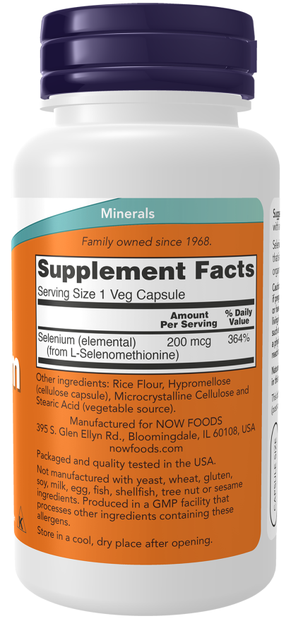 Selenium 200 mcg Veg Capsules - Image 2