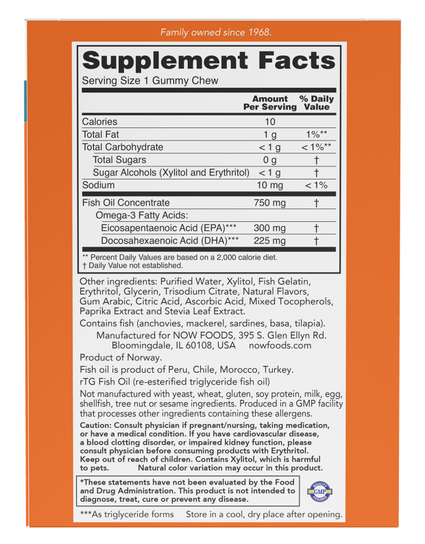 Omega-3 Fish Oil Gummy Chews - Image 2