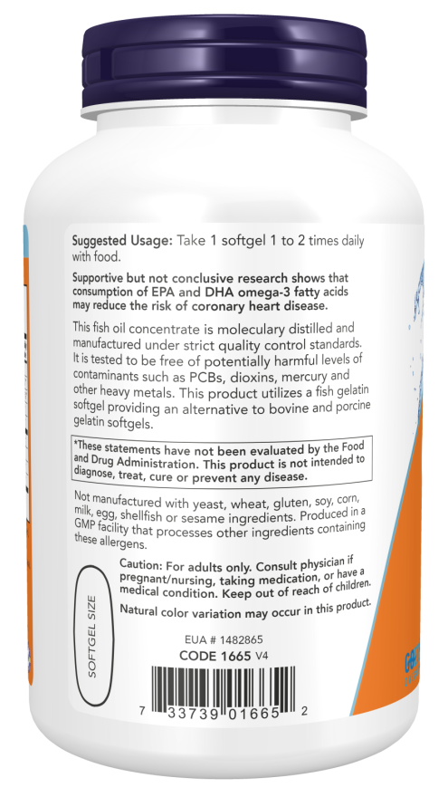 Ultra Omega-3 (Fish Gelatin) Fish Softgels - Image 3