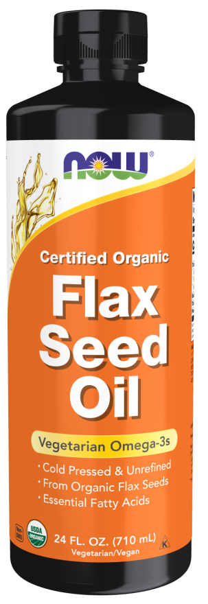 Flax Seed Oil Liquid, Organic - Image 4
