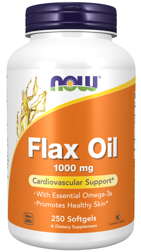 Flax Oil 1000 mg Softgels - Image 4