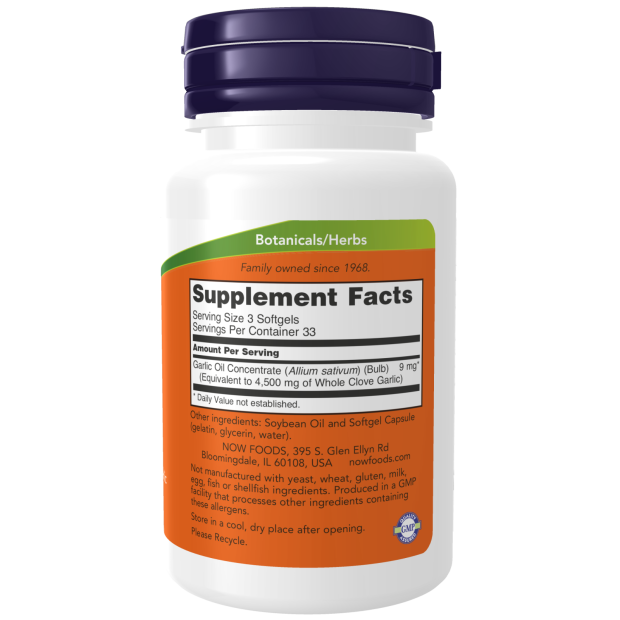 Garlic Oil 1500 mg Softgels - Image 2