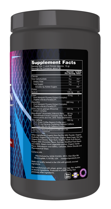 E-Sport Reaction, Chocolate Milkshake Flavor Powder - Image 2