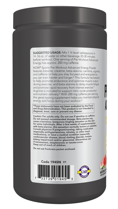 Pre-Workout Advanced Energy Powder - Image 3
