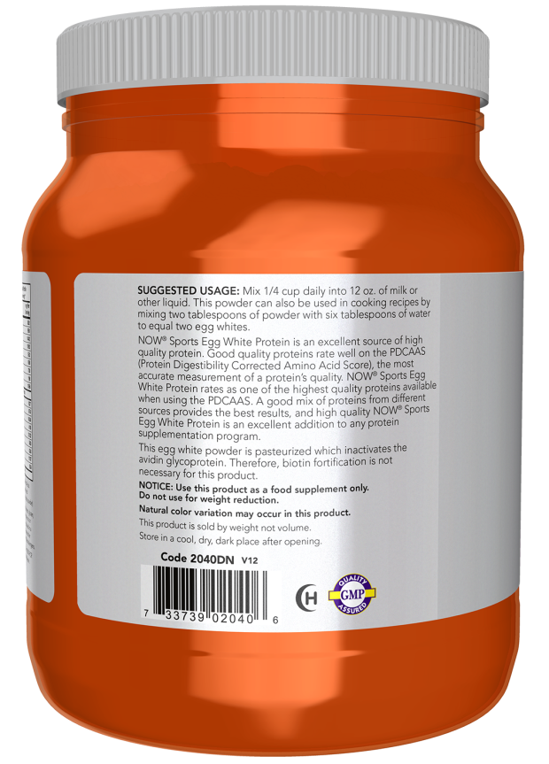 Egg White Protein, Unflavored Powder - Image 3