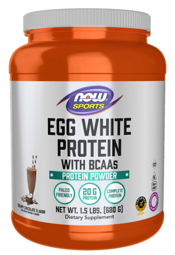 Egg White Protein, Creamy Chocolate Powder