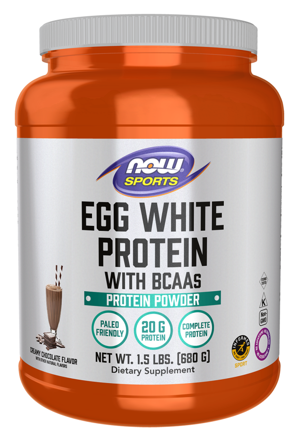 Egg White Protein, Creamy Chocolate Powder