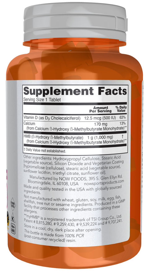 HMB, Double Strength 1000 mg Tablets - Image 2