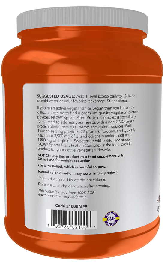 Plant Protein Complex, Chocolate Mocha Powder - Image 3
