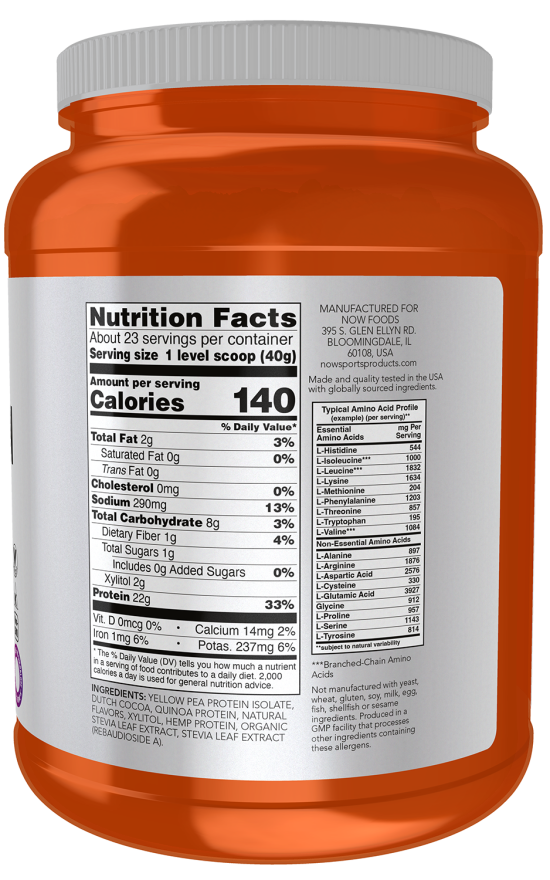 Plant Protein Complex, Chocolate Mocha Powder - Image 2