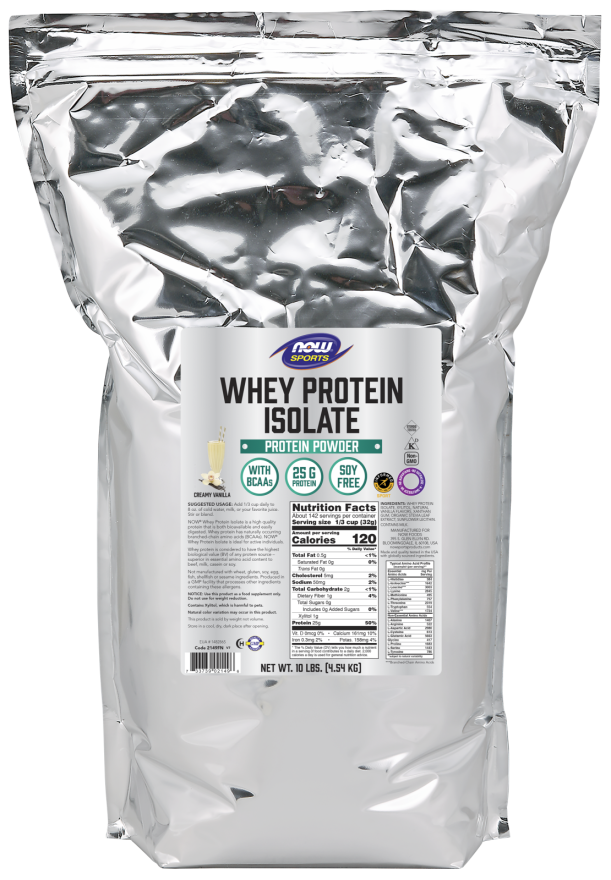 Whey Protein Isolate, Creamy Vanilla Powder - Image 5