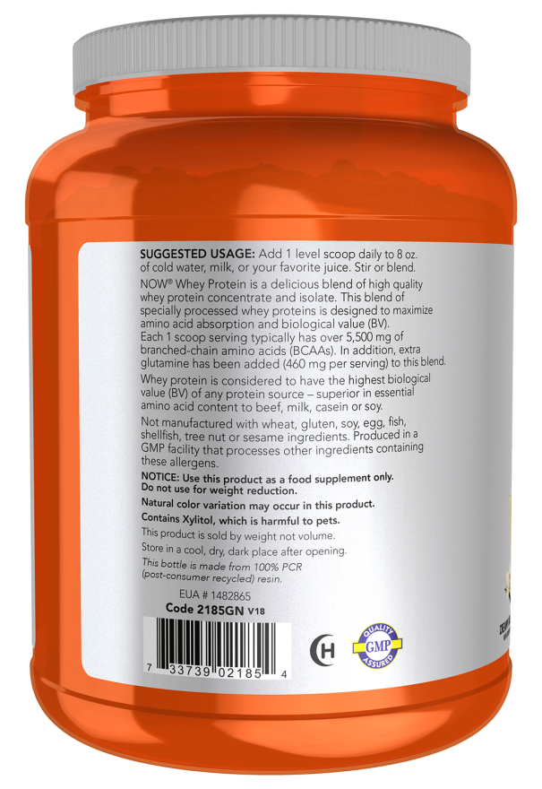 Whey Protein, Creamy Vanilla Powder - Image 3